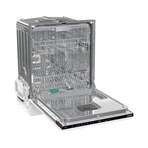 Посудомоечная машина Gorenje/ Посудомоечная машина Gorenje, 60 см, 16 комплектов, 3 корзины, сенсорное управление, 6 программ, отсрочка старта до 24 ч, самодиагностика, полный AquaStop, автооткрытие дверцы TotalDry, энергоэффективность А+++, уровень шума 