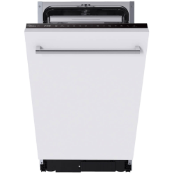 Встраиваемая посудомоечная машина Midea/ Встраиваемая ПММ, 45 см, 10 компл., 3 корзины, 3-я корзина Infinity Plus, А++/A/A, сенсорное управление, дисплей, 6+4 программ (Авто программа), функция усиленной мойки (Power Wash), функция доп. сушки (Extra Dryin