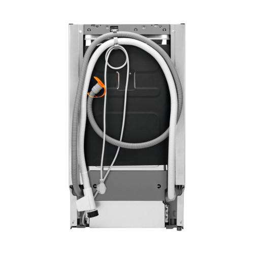 Встраиваемые посудомоечные машины ELECTROLUX/ Встраиваемая узкая посудомоечная машина, без фасада, сенсорное управление Quick Select 1, трехцифровой дисплей, 10 комплектов, 5 программ + 3 комбинации (все программы, кроме Предварительное полоскание, АВТО и