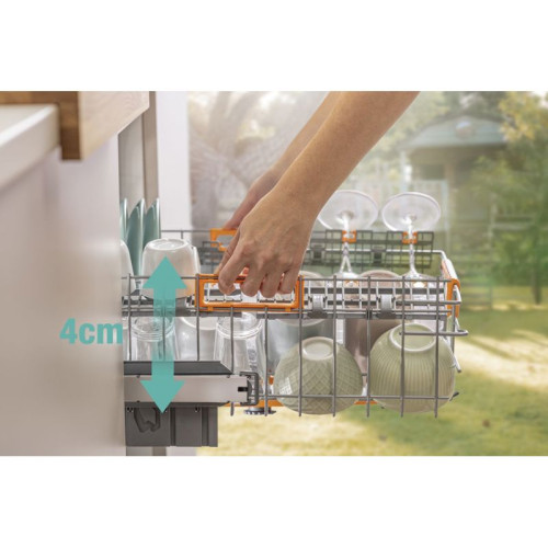 Посудомоечная машина Gorenje/ Посудомоечная машина Gorenje, встраиваемая, 16 комплектов, 3 корзины, инверторный мотор, отсрочка старта, Wi-Fi управление, сенсорное управление, полный AquaStop, сенсор уровня воды, энергоэффективность А+++, уровень шума 38 