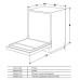 Посудомоечная машина встраив./ Посудомоечная машина встраив. Weissgauff BDW 6136 D Inverter Autoopen Timer Floor полноразмерная инвертор Посудомоечная машина встраив./ Посудомоечная машина встраив. Weissgauff BDW 6136 D Inverter Autoopen Timer Floor полноразмерная инвертор