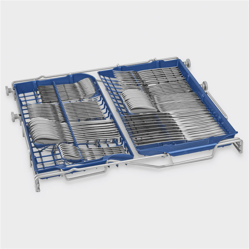 Встраиваемая посудомоечная машина SMEG/ Полностью встраиваемая посудомоечная машина, 60 см, Загрузка 13 комплектов посуды, 5 программ, 1/2 загрузка,уровень шума: 43 дБ(А),класс энергоэффективности C,LED-подсветка