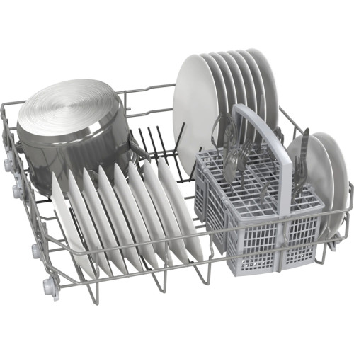 Serie 2, Встраиваемая посудомоечная машина 60см., SilencePlus; Класс A-A-A; уровень шума 48 дБ ; 8 программ и 5 температурных режимов,таймер,1/2 загрузки , InfoLight