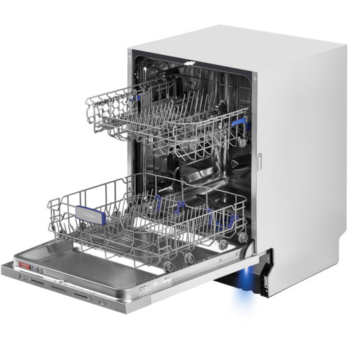 Встраиваемая, 60 см, 12 комплектов, 4 программ, А++, луч