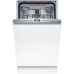 Встраиваемая посудомоечная машина Bosch/ Встраиваемая посудомоечная машина Bosch SPV4HMX65Q Встраиваемая посудомоечная машина Bosch, 45 см, 10 комплектов, электронное управление, дисплей, энергоэффективность А+, уровень шума 48 дБ, цвет белый