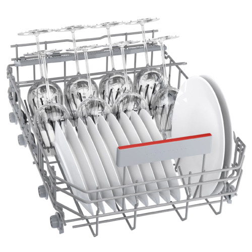 Встраиваемая посудомоечная машина Bosch/ Встраиваемая посудомоечная машина Bosch SPV6EMX65Q Встраиваемая посудомоечная машина Bosch, узкая, 10 комплектов, 6 программ,электронное управление, дисплей, Aquastop, теплообменник , Home Connect, InfoLight