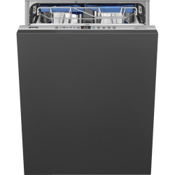 Встраиваемая посудомоечная машина SMEG/ Полностью встраиваемая посудомоечная машина, 60 см, Загрузка 13 комплектов посуды, 5 программ, 1/2 загрузка,уровень шума: 43 дБ(А),класс энергоэффективности C,LED-подсветка