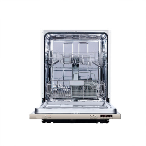 Посудомоечная машина HOMSair/ Посудомоечная машина HOMSair DW64E, встраиваемая, комбинированное управление, конденсационная сушка, дисплей, 4 программы, вместимость 12 комплектов, режим 1/2 загрузки, отсрочка старта, энергоэффективность А++, уровень шума 