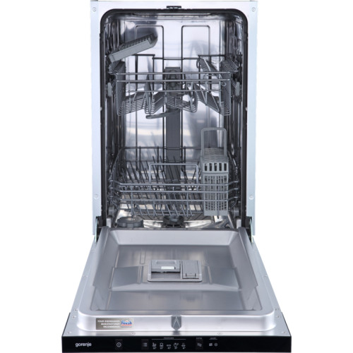 Встраиваемые посудомоечные машины GORENJE/ Встраиваемые посудомоечные машины GORENJE GV520E15 Узкая, 45 см, А++, 9 комплектов, 2 корзины, AquaStop