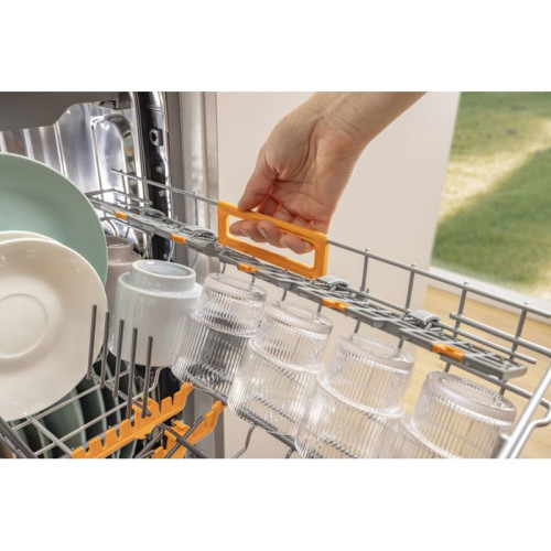 Посудомоечная машина Gorenje/ Посудомоечная машина Gorenje, встраиваемая, 16 комплектов, 3 корзины, инверторный мотор, отсрочка старта, Wi-Fi управление, сенсорное управление, полный AquaStop, сенсор уровня воды, энергоэффективность А+++, уровень шума 38 