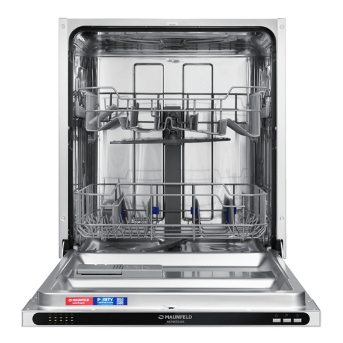 Встраиваемая посудомоечная машина/ Посудомоечная машина MAUNFELD MLP6022A01, Встраиваемая, 60 см, 12 комплектов, 5 программ, конденсационная сушка, звуковой сигнал, отсрочка старта, электронное управление, уровень шума 49 дБ, энергоэффективность  А++