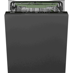 Посудомоечная машина Smeg/ Посудомоечная машина Smeg, встраиваемая, 60 см, 13 комплектов, 11 программ, сенсорное управление, ActiveLight, Dry Assist, автоматическое открывание дверцы, 3 корзины, полный AquaStop, энергоэффективность С