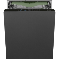 Посудомоечная машина Smeg/ Посудомоечная машина Smeg, встраиваемая,60 см, 13 комплектов, электронное управление, LED дисплей, орбитальная система мойки, конденсационная сушка, автоматическое открывание дверцы, Dry Assist, инверторный мотор, датчик Aquates