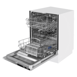 Встраиваемая посудомоечная машина/ Посудомоечная машина, Встраиваемая, 60 см, 12 комплектов, 6 программ, 1/2 загрузка, аквастоп, луч