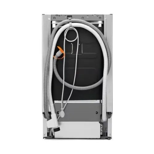 Встраиваемые посудомоечные машины ELECTROLUX/ Встраиваемая узкая посудомоечная машина, загрузка на 10 комплектов посуды, сенсорное управление, 8 программ, 44.6x55x82 см, черный цвет, сушка: стандартная (конденсация), индикация на полу: проекция дисплея