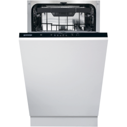 Встраиваемые посудомоечные машины GORENJE/ Встраиваемые посудомоечные машины GORENJE GV520E10 узкая, Класс энергопотребления: А++  11 стандартных комплектов посуды  Количество корзин: 3  Полный AquaStop  Габаритные размеры (шхвхг): 44.8 ? 81.5 ? 55 см