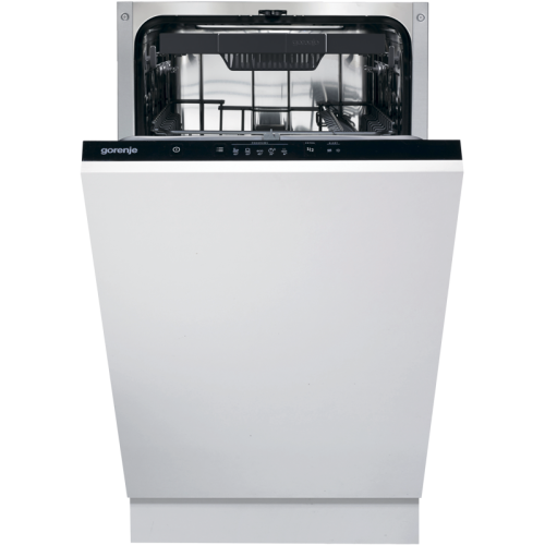 Встраиваемые посудомоечные машины GORENJE/ Встраиваемые посудомоечные машины GORENJE GV520E10 узкая, Класс энергопотребления: А++  11 стандартных комплектов посуды  Количество корзин: 3  Полный AquaStop  Габаритные размеры (шхвхг): 44.8 ? 81.5 ? 55 см