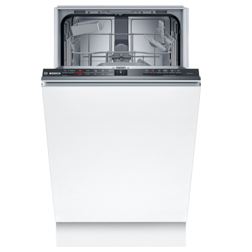 Встраиваемая посудомоечная машина Bosch/ Встраиваемая посудомоечная машина Bosch SPV2HKX42E загрузка на 9 комплектов посуды, электронное управление, 5 программ, 44.8x55x81.5 см, черный цвет, сушка: с теплообменником, индикация на полу: луч, пр-во Польша