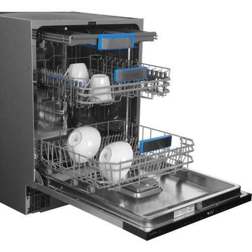 Посудомоечная машина встраив./ Посудомоечная машина встраив. Hyundai HBD 665 2100Вт полноразмерная нержавеющая сталь инвертер