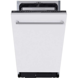 Встраиваемая посудомоечная машина Midea/ Встраиваемая ПММ, 45 см, 10 компл., 3 корзины, 3-я корзина Infinity, А++/A/A, Электронное управление, LED индикация, 5+4 программ, функция доп. сушки (Extra Drying), конденсационная сушка, Отложенный старт: 3/6/9/1