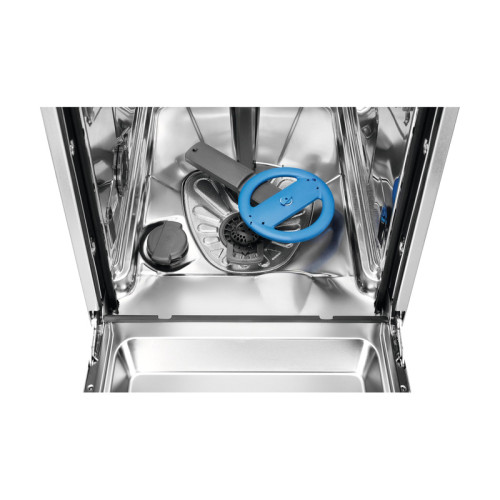 Встраиваемые посудомоечные машины ELECTROLUX/ Встраиваемая узкая посудомоечная машина, без фасада, сенсорное управление Quick Select 1, трехцифровой дисплей, 10 комплектов, 5 программ + 3 комбинации (все программы, кроме Предварительное полоскание, АВТО и