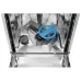 Встраиваемые посудомоечные машины ELECTROLUX/ Встраиваемая узкая посудомоечная машина, загрузка на 9 комплектов посуды, сенсорное управление, 8 программ, 44.6x55x82 см, черный цвет, сушка: с открыванием дверцы, индикация на полу: проекция дисплея