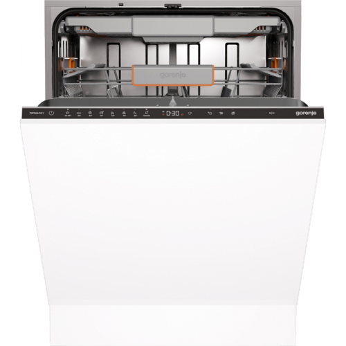 Посудомоечная машина Gorenje/ Посудомоечная машина Gorenje, встраиваемая, 16 комплектов, 3 корзины, инверторный мотор, отсрочка старта, Wi-Fi управление, сенсорное управление, полный AquaStop, сенсор уровня воды, энергоэффективность А+++, уровень шума 42 