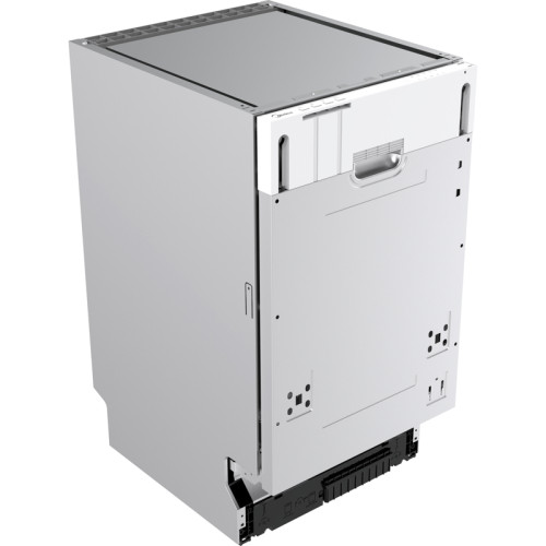 Посудомоечная машина Midea/ Посудомоечная машина Midea, 45 см, 9 комплектов, 2 корзины, дисплей, кнопочное управление, 5 программ, Extra Drying, отсрочка запуска 1-24 ч., половинная загрузка, Aqua Stop, уровень шума 49 дБ, энергоэффективность А++