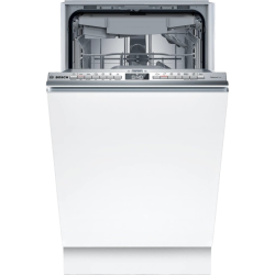 Встраиваемая посудомоечная машина Bosch/ Встраиваемая посудомоечная машина Bosch SPV4HMX10E загрузка на 10 комплектов посуды, электронное управление, 6 программ, 44.8x55x81.5 см, нержавеющая сталь цвет, сушка: с теплообменником, индикация на полу: луч