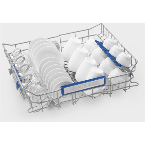 Встраиваемая посудомоечная машина SMEG/ Полностью встраиваемая посудомоечная машина, 60 см, Загрузка 13 комплектов посуды, 5 программ, 1/2 загрузка,уровень шума: 43 дБ(А),класс энергоэффективности C,LED-подсветка