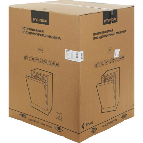 Посудомоечная машина встраив./ Посудомоечная машина встраив. Hyundai HBD 665 2100Вт полноразмерная нержавеющая сталь инвертер