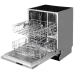 Встраиваемая посудомоечная машина MONSHER/ Посудомоечная машина полностью встраиваемая,  ширина 60 см, Количество корзин: 3, 12 комплектов посуды, Кнопочное управление, Отсрочка старта 1-24 часов, 5 программ: Авто, ЭКО, 90 мин, Самоочистка, Быстрая, Полов