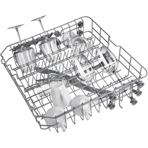 Встраиваемая посудомоечная машина/ Встраиваемая посудомоечная машина MLP6022A01 Light Beam Посудомоечная машина, Встраиваемая, 60 см, 12 комплектов, 5 программ, конденсационная сушка, звуковой сигнал, отсрочка старта, электронное управление, уровень шума 