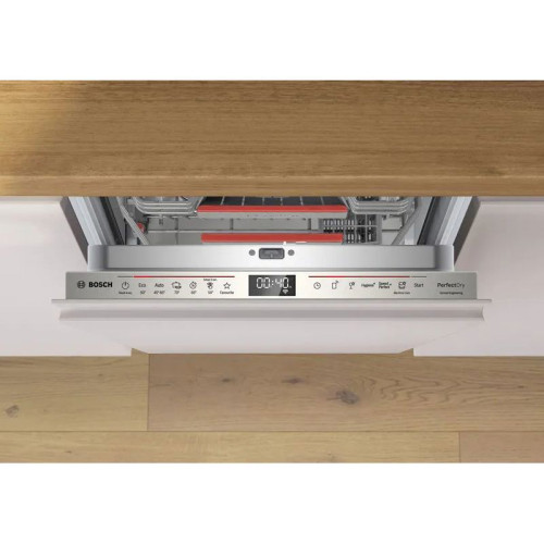 Serie 8, Встраиваемая посудомоечная машина 45см.с Zeolith,Time Light,  SilencePlus; Класс A-А-A; уровень шума 42 дБ; 6 прогр.:Eco 50 °C, Auto 45-65 °C, Intensive 70 °C, 5 спец.функций: Remote Start, Shine & Dry, Hygiene+,