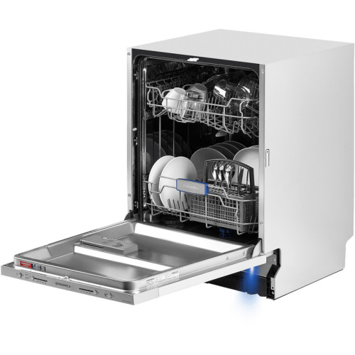 Встраиваемая, 60 см, 12 комплектов, 4 программ, А++, луч