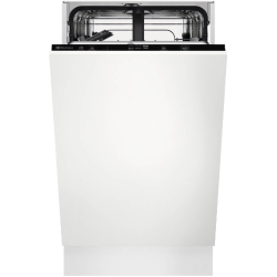 Встраиваемая посудомоечная машина ELECTROLUX/ Встраиваемая узкая посудомоечная машина, без фасада, сенсорное управление Quick Select 1, трехцифровой дисплей, 9 комплектов, 6 программ + 3 комбинации (все программы, кроме Предварительное полоскание, АВТО и 