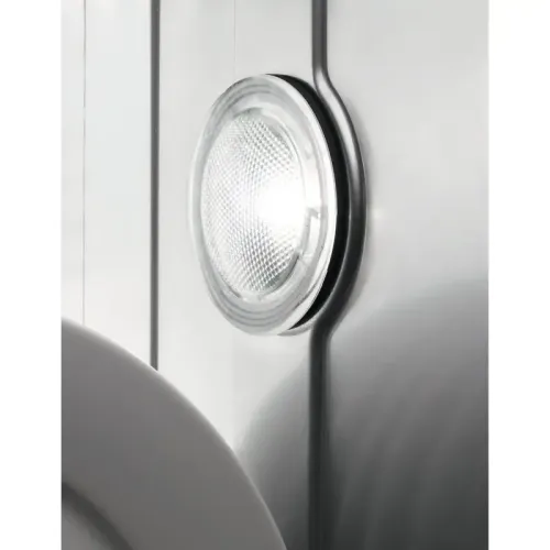 Встраиваемые посудомоечные машины ELECTROLUX/ Встраиваемая узкая посудомоечная машина, загрузка на 10 комплектов посуды, электронное управление, 8 программ, 44.6x55x82 см, черный цвет, сушка: с открыванием дверцы, индикация на полу: луч