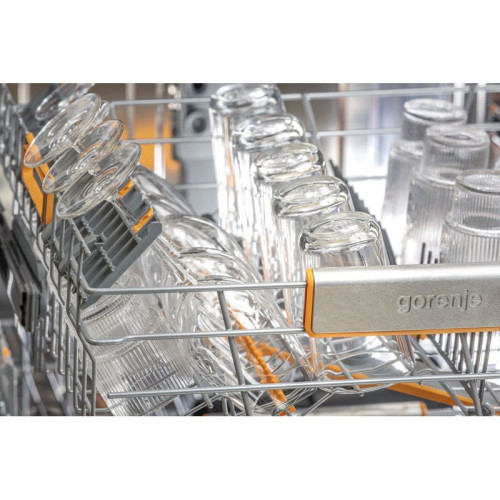 Посудомоечная машина Gorenje/ Посудомоечная машина Gorenje, встраиваемая, 16 комплектов, 3 корзины, инверторный мотор, отсрочка старта, Wi-Fi управление, сенсорное управление, полный AquaStop, сенсор уровня воды, энергоэффективность А+++, уровень шума 38 