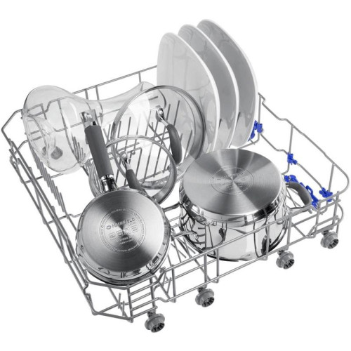 Встраиваемая посудомоечная машина/ Встраиваемая посудомоечная машина MLP6022A01 Light Beam Посудомоечная машина, Встраиваемая, 60 см, 12 комплектов, 5 программ, конденсационная сушка, звуковой сигнал, отсрочка старта, электронное управление, уровень шума 