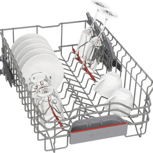 Встраиваемая посудомоечная машина Bosch/ Встраиваемая посудомоечная машина Bosch SPV6EMX76Q Встраиваемая посудомоечная машина Bosch, узкая, 10 комплектов, 10 программ, 6 температурных режимов, электронное управление, дисплей, Aquastop, конденсационная суш