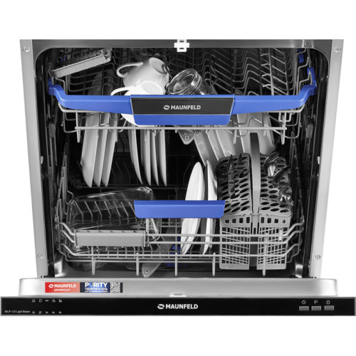 Полноразмерная,  Встраиваемая ПММ 60см, 12 комплектов, 5 программ, луч
