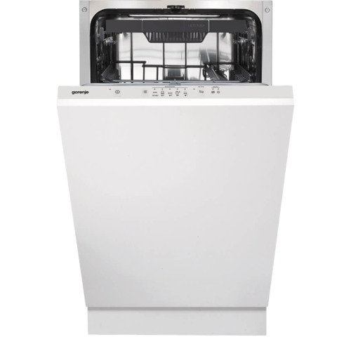 Посудомоечная машина Gorenje/ Посудомоечная машина Gorenje, загрузка 10 комплектов, стандартный мотор, регулировка верхней корзины по высоте, 3 корзины, кнопочное управление, звуковой сигнал завершения цикла, автооткрывание дверцы, половинная загрузка, по