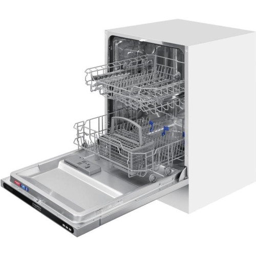 Встраиваемая посудомоечная машина/ Встраиваемая посудомоечная машина MLP6022A01 Light Beam Посудомоечная машина, Встраиваемая, 60 см, 12 комплектов, 5 программ, конденсационная сушка, звуковой сигнал, отсрочка старта, электронное управление, уровень шума 