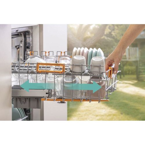 Посудомоечная машина Gorenje/ Посудомоечная машина Gorenje, встраиваемая, 16 комплектов, 3 корзины, инверторный мотор, отсрочка старта, Wi-Fi управление, сенсорное управление, полный AquaStop, сенсор уровня воды, энергоэффективность А+++, уровень шума 38 