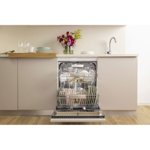 Посудомоечная машина Gorenje/ Посудомоечная машина Gorenje, встраиваемая, 16 комплектов, 3 корзины, инверторный мотор, отсрочка старта, Wi-Fi управление, сенсорное управление, полный AquaStop, сенсор уровня воды, энергоэффективность А+++, уровень шума 38 