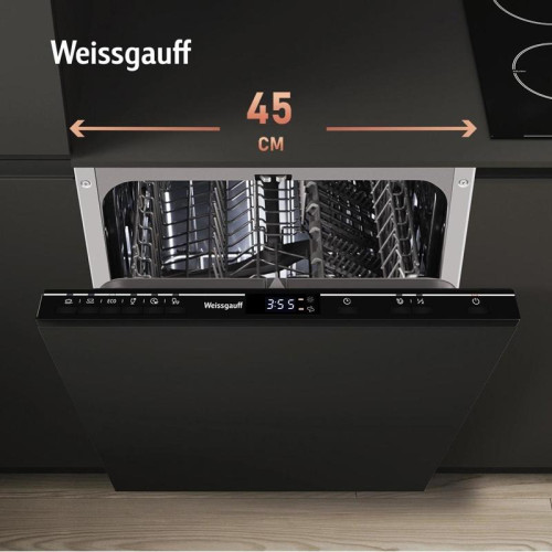 Посудомоечная машина встраив./ Посудомоечная машина встраив. Weissgauff BDW 4526 D узкая