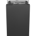 Встраиваемые посудомоечные машины SMEG/ Полностью встраиваемая посудомоечная машина, 45 см, 10 комплектов, 8 программ