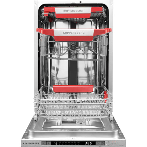 Встраиваемая посудомоечная машина Kuppersberg/ Встраиваемая посудомоечная машина Kuppersberg GLM 4580 45 см, 11 комплектов, 7 программ, 44 дБ, конденсационная сушка