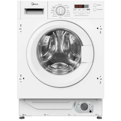 Встраиваемая стиральная машина Midea/ MDK/Максимальная загрузка: 6 кг, Макс. Скорость отжима: 1200 об/мин., Электронное управление + Дисплей, Программ: 16, Энергопотребление: 0,95 кВТч, Класс энергопотребления: А++, Класс отжима: В, Отложенный старт: 24 ч