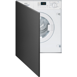 Стиральные машины SMEG/ Встраиваемая стиральная машина с сушкой, 60 см, 7/4 кг, цвет белый